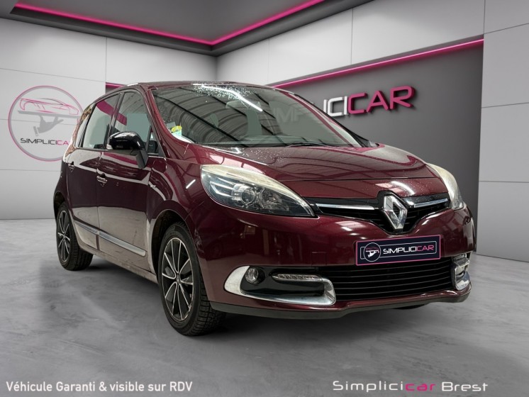 Renault scenic iii dci 110 energy fap eco2 bose garantie 12 mois occasion simplicicar brest simplicicar simplicibike france