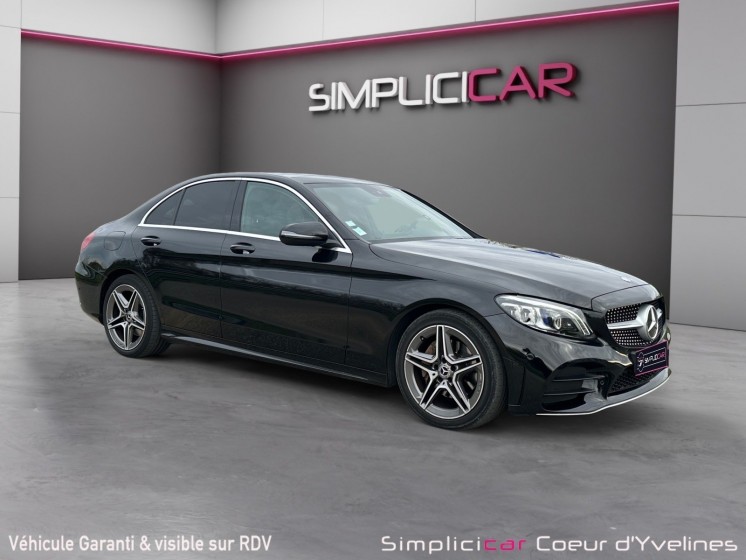 Mercedes classe c 200 9g-tronic amg line occasion simplicicar coeur d'yvelines - auto expo 78 simplicicar simplicibike france