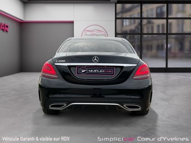 Mercedes classe c 200 9g-tronic amg line occasion simplicicar coeur d'yvelines - auto expo 78 simplicicar simplicibike france