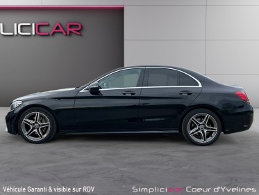 Mercedes classe c 200 9g-tronic amg line occasion simplicicar coeur d'yvelines - auto expo 78 simplicicar simplicibike france