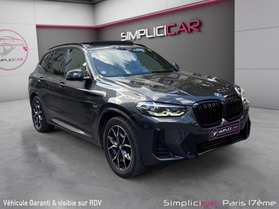 Bmw x3 g01 lci xdrive 30e 292ch bva8 m sport - garantie 12 mois - toit ouvrant panoramique - keyless - siÈges ÉlÉctrique...