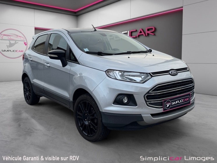 Ford ecosport 1.0 ecoboost 140 ch  st-line garantie 12 mois occasion simplicicar limoges  simplicicar simplicibike france