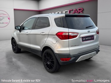 Ford ecosport 1.0 ecoboost 140 ch  st-line garantie 12 mois occasion simplicicar limoges  simplicicar simplicibike france