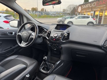 Ford ecosport 1.0 ecoboost 140 ch  st-line garantie 12 mois occasion simplicicar limoges  simplicicar simplicibike france