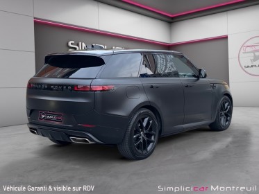 Land rover range rover sport p550e awd 3.0l i6 phev autobiography tva loa full black matt occasion montreuil (porte de...