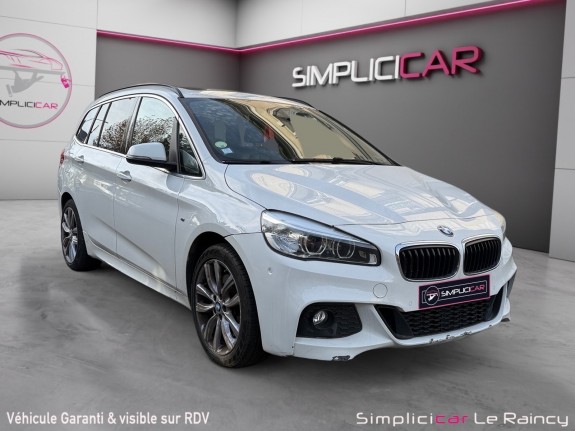 Bmw serie 2 gran tourer f46 220d 190 ch m sport a sort de révision garantie 12 mois occasion simplicicar le raincy...