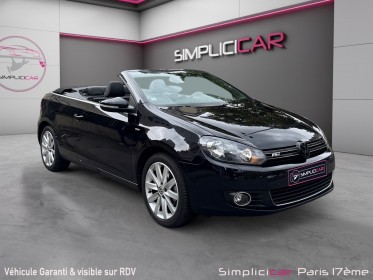 Volkswagen golf cabriolet 1.2 tsi 105 carat - garantie 12 mois - siÈges chauffant occasion paris 17ème (75)(porte maillot)...