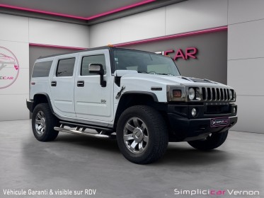 Hummer h2 6.2 limousine  Éthanol d’origine  6 places  caméra de recul  garantie 12 mois occasion simplicicar vernon...