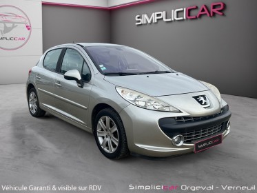 Peugeot 207 féline 1.6 vti 120 ch cuir complet occasion simplicicar orgeval  simplicicar simplicibike france