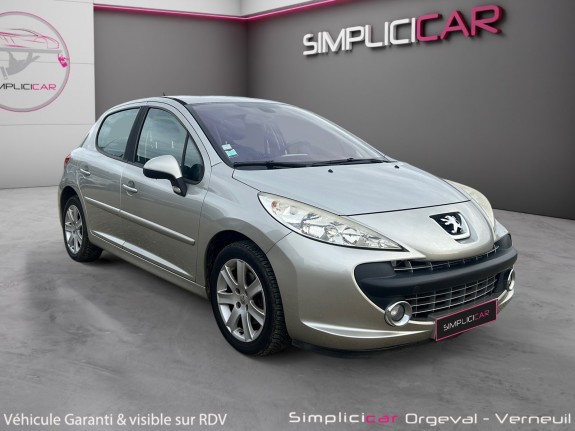Peugeot 207 féline 1.6 vti 120 ch cuir complet occasion simplicicar orgeval  simplicicar simplicibike france