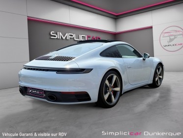 Porsche 911 carrera coupe 992 4s coupe 3.0i 450 pdk garantie 12 mois pack chrono toit ouvrant panoramique echappement...