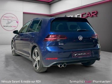 Volkswagen golf 2.0 tdi 184 bluemotion technology fap dsg7 gtd occasion simplicicar pontarlier auto  simplicicar simplicibike...