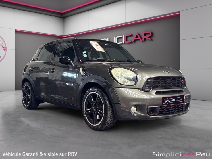 Mini countryman r60 184 ch all4 cooper s a occasion simplicicar pau simplicicar simplicibike france
