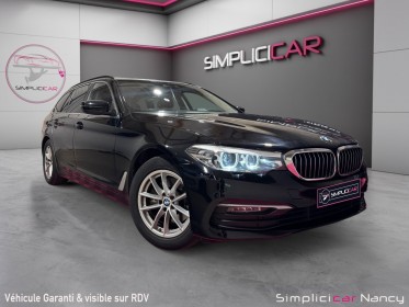 Bmw serie 5 touring g31 520d 190 ch bva8 business line virtual cockpit affichage tête haute 2e main garantie 12 mois...
