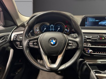 Bmw serie 5 touring g31 520d 190 ch bva8 business line virtual cockpit affichage tête haute 2e main garantie 12 mois...