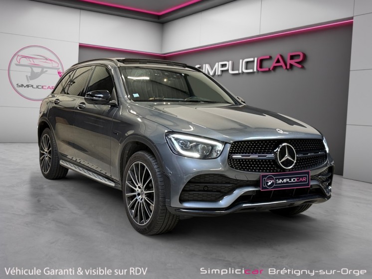 Mercedes glc 300e eq power 4matic amg line - caméra 360 - toit ouvrant - carplay - attelage amovible - garantie 12 mois...