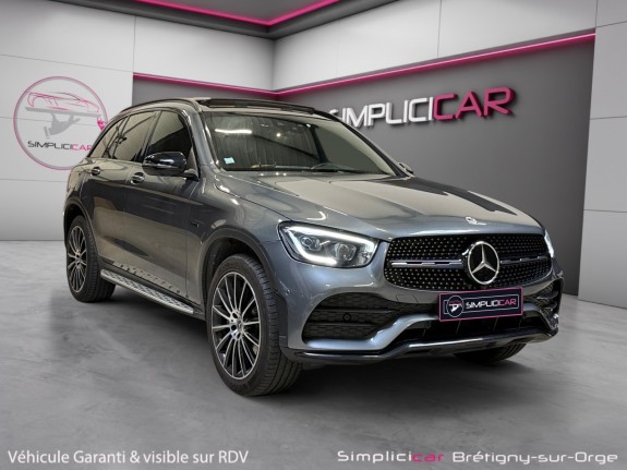 Mercedes glc 300e eq power 4matic amg line - caméra 360 - toit ouvrant - carplay - attelage amovible - garantie 12 mois...