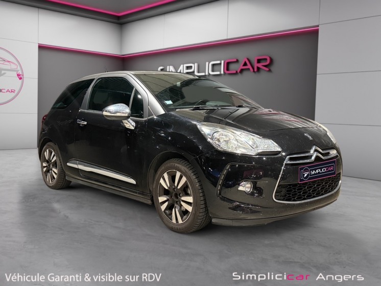 Citroen ds3 vti 120 so chic garantie 12 mois occasion simplicicar angers simplicicar simplicibike france