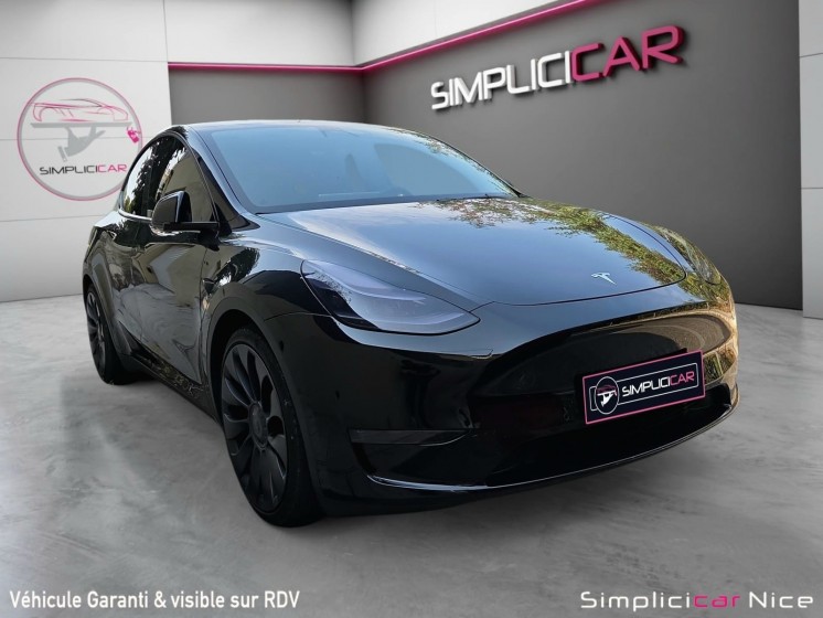Tesla model y performance dual motor awd occasion  simplicicar nice - pfvauto simplicicar simplicibike france