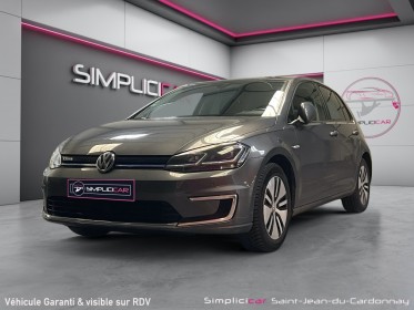 Volkswagen e-golf 136ch electrique garantie 12 mois occasion simplicicar saint-jean simplicicar simplicibike france
