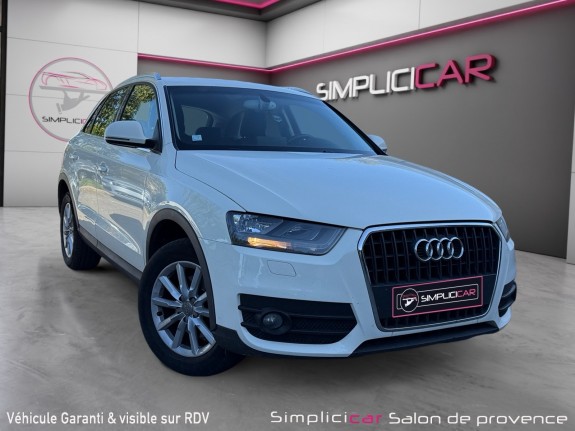 Audi q3 q3 2.0 tdi 140 ch ambiente/distri ok/radars ar/garantie 12 mois occasion simplicicar salon de provence simplicicar...