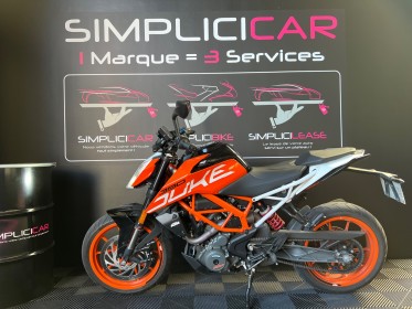 Ktm 390 duke ligne akrapovic garantie 12 mois occasion simplicicar mery-sur-oise simplicicar simplicibike france