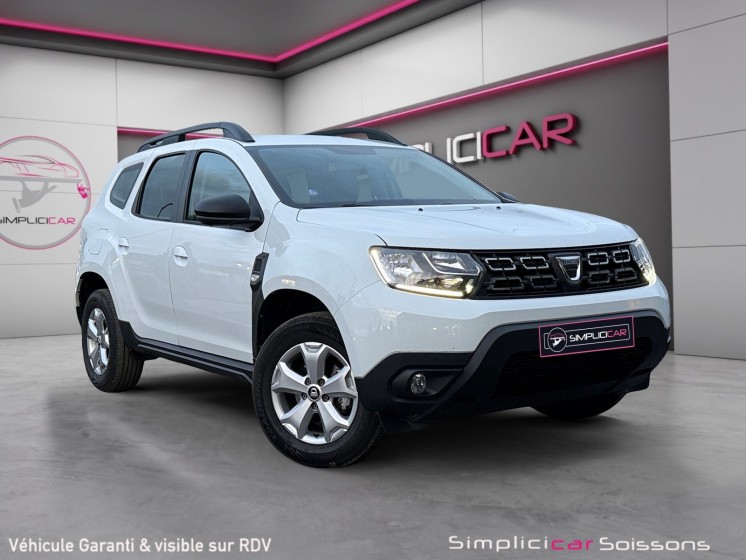 Dacia duster tce 90 fap 4x2 confort - roue de secours/radar ar/clim - garantie 12 mois occasion simplicicar soissons...