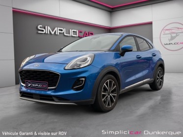 Ford puma 1.0 ecoboost 125 ch mhev ss bvm6 titanium design grand ecran line assit garantie 12mois occasion simplicicar...