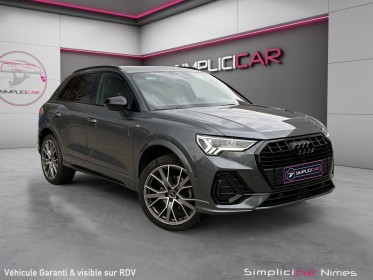 Audi q3 35 tfsi 150 ch s tronic 7 s line - sièges Élec chauffants - caméra de recul -  garantie 12 mois occasion...