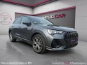Audi q3 45 tfsi 230 ch s tronic 7 quattro s line - toit ouvrant - sièges chauffants  électriques - garantie 12 mois...