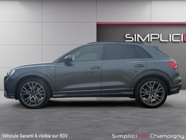 Audi q3 45 tfsi 230 ch s tronic 7 quattro s line - toit ouvrant - sièges chauffants  électriques - garantie 12 mois...