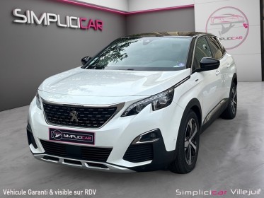 Peugeot 3008 1.6 thp 165ch ss eat6 gt line, caméra de recul, apple carplay, garantie 12 mois occasion simplicicar villejuif ...