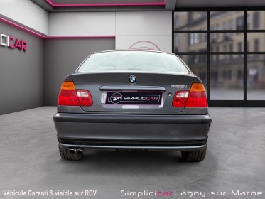 Bmw serie 3 e46 325i 192 ch pack luxe - 6 cylindres en ligne - carnet d'entretien - etat exceptionnel - boule d'attelage...