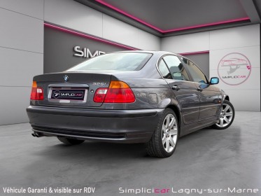 Bmw serie 3 e46 325i 192 ch pack luxe - 6 cylindres en ligne - carnet d'entretien - etat exceptionnel - boule d'attelage...