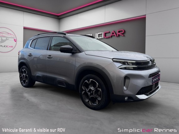 Citroen c5 aircross bluehdi 130 ss eat8 shine - camera de recul - carplay - suivi d'entretien occasion simplicicar rennes...