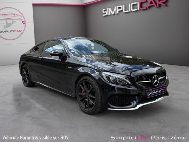 Mercedes classe c coupe 43 4matic mercedes-amg 9g-tronic toit ouvrant/ siege electrique/ burmester occasion paris 17ème...
