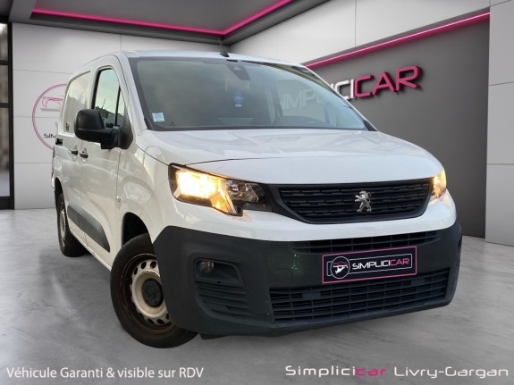Peugeot partner fourgon standard 1000 kg bluehdi 130 ss bvm6 asphalt occasion simplicicar livry gargan simplicicar...