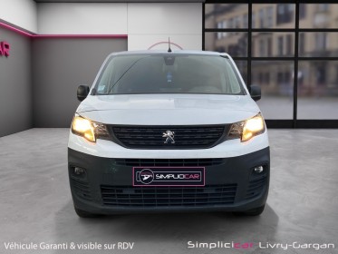 Peugeot partner fourgon standard 1000 kg bluehdi 130 ss bvm6 asphalt occasion simplicicar livry gargan simplicicar...