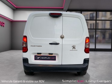 Peugeot partner fourgon standard 1000 kg bluehdi 130 ss bvm6 asphalt occasion simplicicar livry gargan simplicicar...