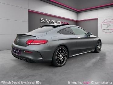 Mercedes classe c coupe amg 43 4matic 450 ch mercedes-amg - full options - gris magno - toit ouvrant - burmester -......