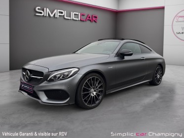 Mercedes classe c coupe amg 43 4matic 450 ch mercedes-amg - full options - gris magno - toit ouvrant - burmester -......
