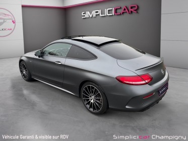 Mercedes classe c coupe amg 43 4matic 450 ch mercedes-amg - full options - gris magno - toit ouvrant - burmester -......