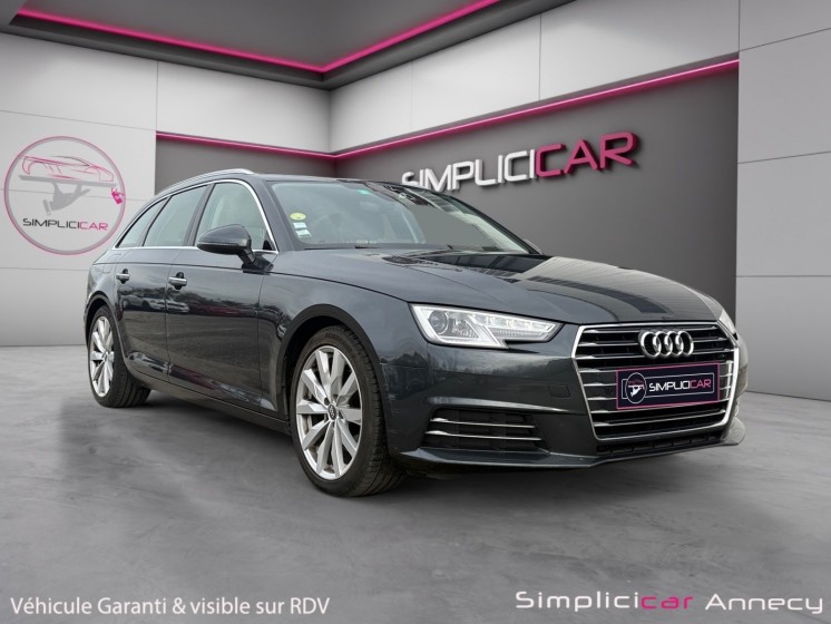 Audi a4 avant 2.0 tdi ultra 150 s tronic 7 design garantie 12 mois occasion simplicicar annecy simplicicar simplicibike france
