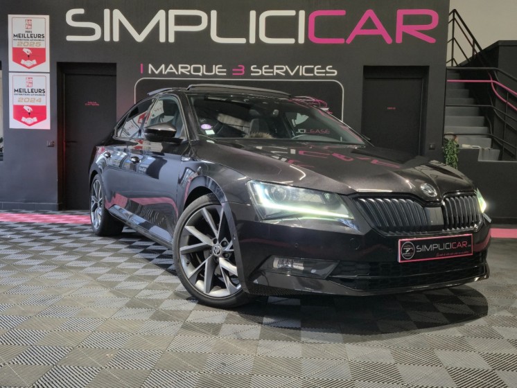 Skoda superb 1.4 tsi 150 sportline - garantie 12 mois - occasion  simplicicar aix les bains simplicicar simplicibike france