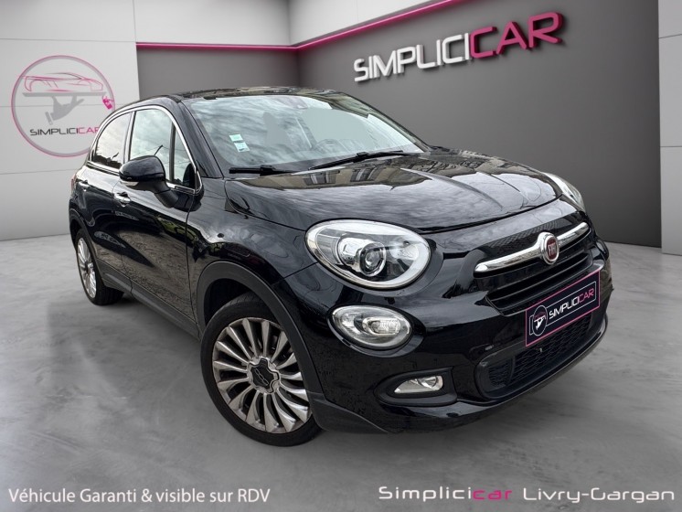 Fiat 500x 1.3 multijet 95 ch lounge occasion simplicicar livry gargan simplicicar simplicibike france