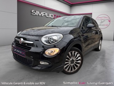 Fiat 500x 1.3 multijet 95 ch lounge occasion simplicicar livry gargan simplicicar simplicibike france