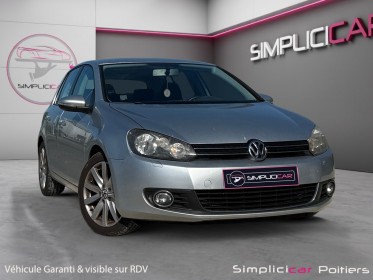 Volkswagen golf 1.4 tsi 122 carat sièges chauffants régulateur garantie 12 mois occasion simplicicar poitiers simplicicar...