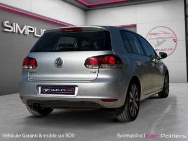 Volkswagen golf 1.4 tsi 122 carat sièges chauffants régulateur garantie 12 mois occasion simplicicar poitiers simplicicar...