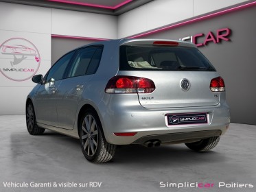 Volkswagen golf 1.4 tsi 122 carat sièges chauffants régulateur garantie 12 mois occasion simplicicar poitiers simplicicar...