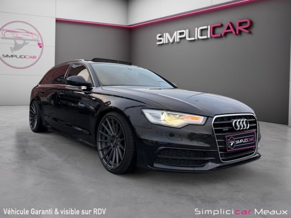 Audi a6 avant v6 3.0 bitdi dpf 313 quattro s line tiptronic 8 a occasion simplicicar meaux simplicicar simplicibike france